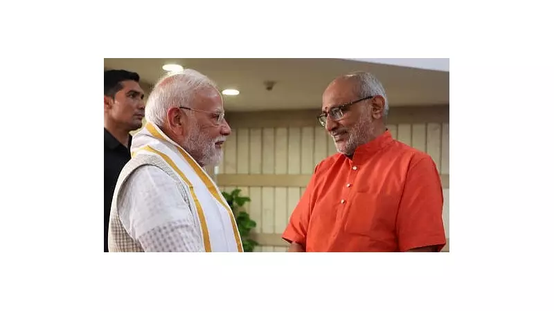 PM Modi: CP Radhakrishnan's VP Election Reflects Democracy's Strength