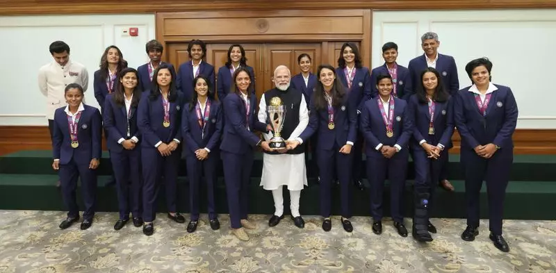 PM Modi Hails Champion Spirit: Indian Women's Cricket Team Receives Grand Reception After Historic T20 Asia Cup Victory