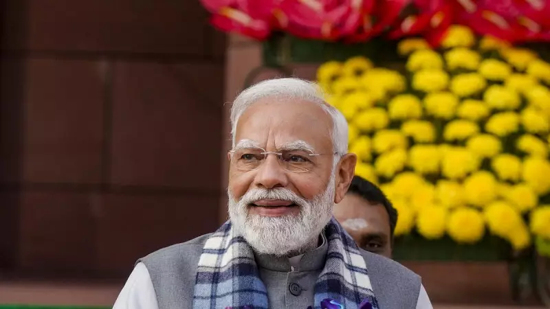 PM Modi Reviews Central Schemes with Assam Lawmakers Ahead of 2026 Polls