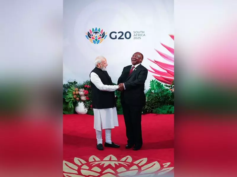 PM Modi Thanks South African President Ramaphosa for G20 Summit Welcome