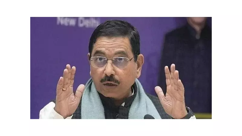 Pralhad Joshi Demands Karnataka Assembly Dissolution Amid Congress Crisis