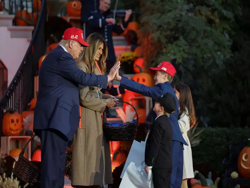 President Trump and First Lady Melania Host Spooktacular Halloween Bash at White House