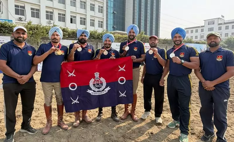 Punjab Police Equestrian Team Wins 6 Medals at National Championship