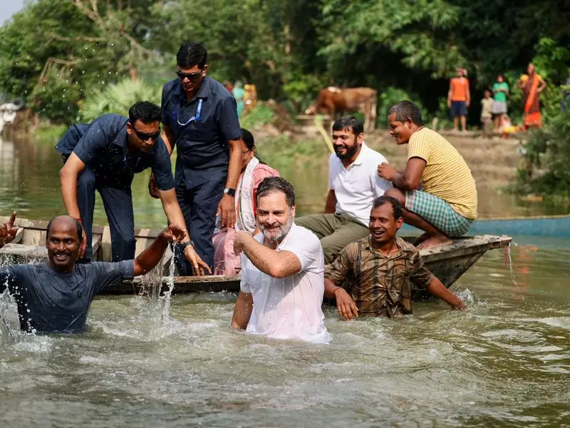 Rahul Gandhi Accuses PM Modi of Being 'Remote-Controlled' by Adani & Ambani in Bihar Rally