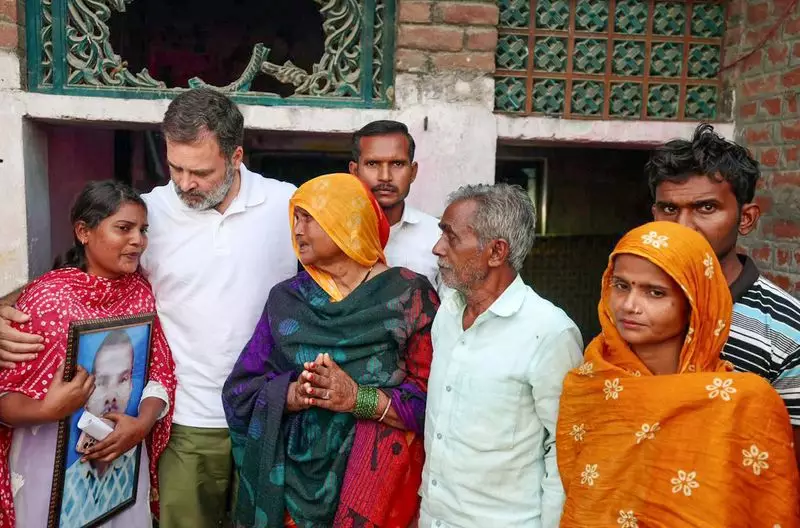 Rahul Gandhi's UP Lynching Victims Meeting Sparks Political Firestorm Between BJP and Congress