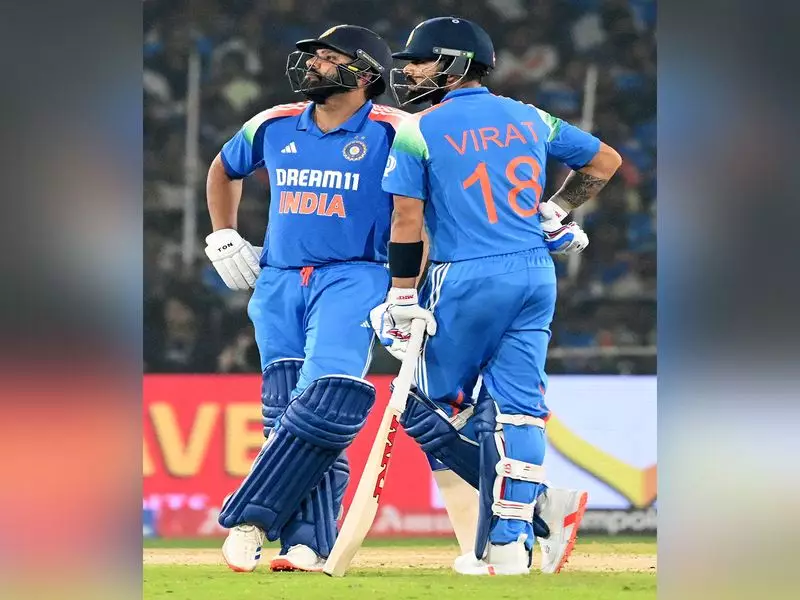 Rain Plays Spoilsport! India vs Australia 1st ODI Trimmed to 35 Overs Per Side