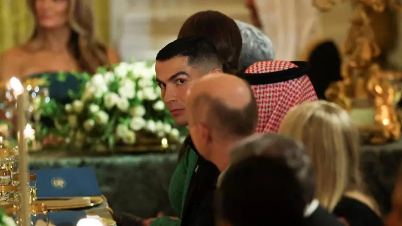 Ronaldo Joins Trump & Saudi Crown Prince at White House Summit