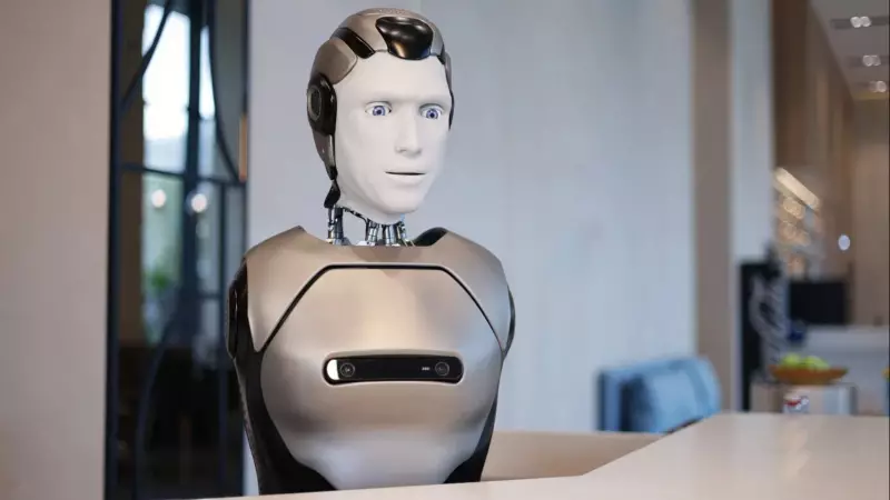 Russian AI Humanoid Robot AIdol Tumbles During Live Demo