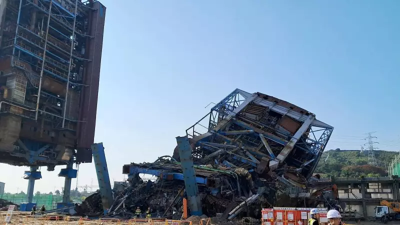 South Korea Power Plant Collapse: One Dead, Rescue Efforts Hampered by Safety Fears