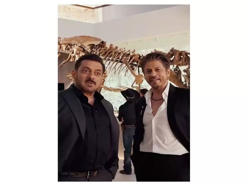 SRK & Salman Khan Visit Louvre Abu Dhabi, Spark Fan Frenzy