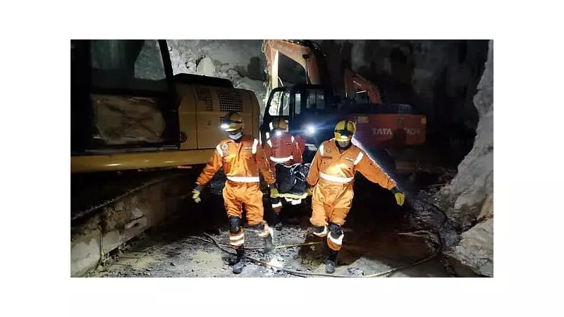 Stone Quarry Collapse in UP's Sonbhadra Kills 3, Traps Multiple Laborers