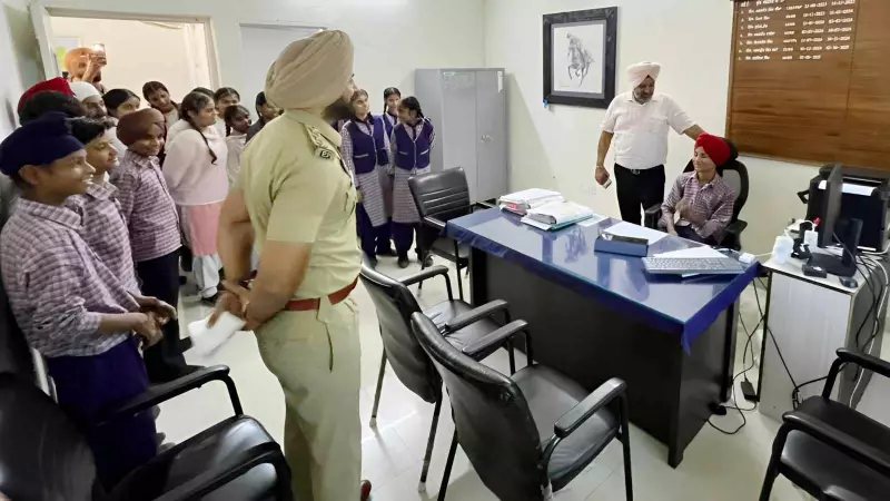 Students Swap Classrooms for Cop Duty: A Day in the Life of Chandigarh Police
