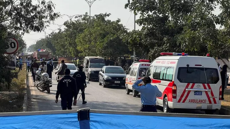 Suicide Blast Outside Islamabad Court Kills 12, Injures Dozens