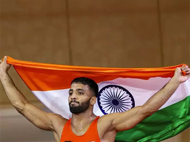 Sujeet Kalkal Strikes Gold! India's Wrestling Sensation Leads Historic 9-Medal Haul at U23 World Championships