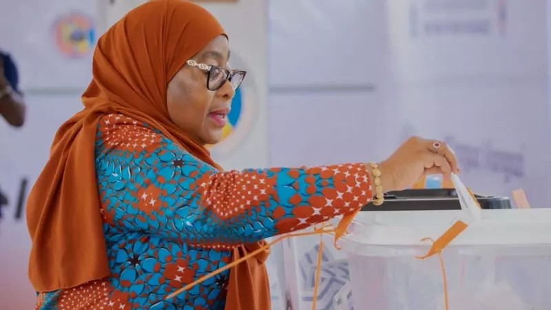 Tanzanian President Samia Suluhu Hassan Declared Overwhelming Winner in Controversial Election with 97% Vote Share