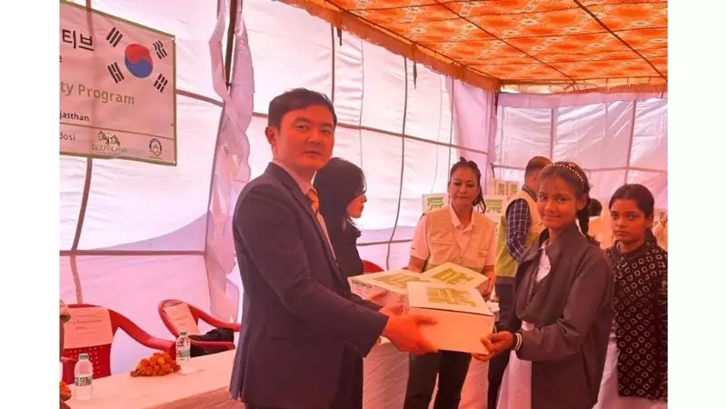 Team Korea & Good Neighbors Launch Menstrual Hygiene Revolution in Jaipur Schools