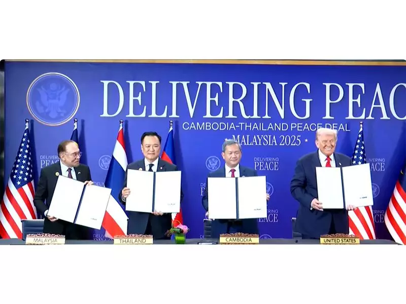 Thailand and Cambodia Seal Historic Peace Deal, Pledge Regional Stability with Trump and Anwar Present