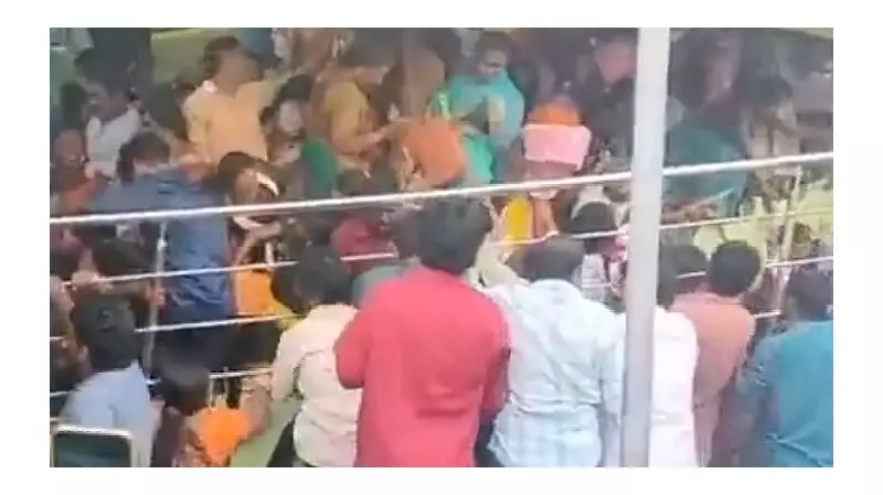 Tragic Stampede at Andhra Temple Claims Multiple Lives During Crowded Festival