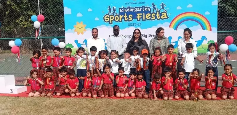 Tribune Model School's Kindergarten Sports Day: A Spectacular Display of Young Talent and Energy