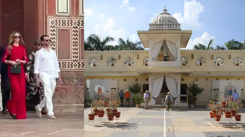 Trump Jr Arrives in Udaipur for Billionaire's Star-Studded Wedding