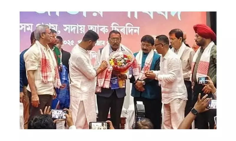 Veteran BJP Leader Rajen Gohain Switches to Regional AJP Ahead of Assam Assembly Polls