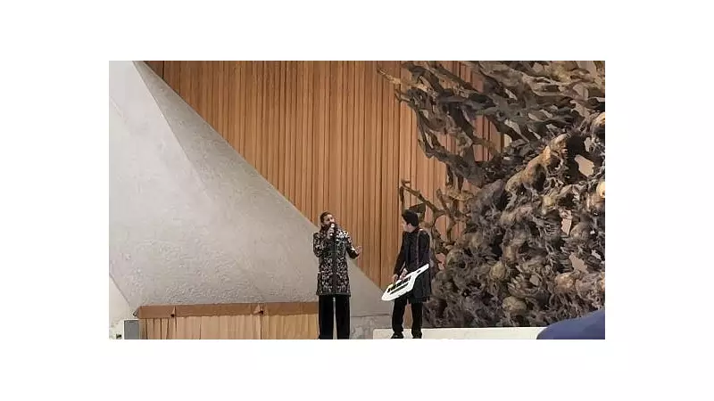 Vijay Yesudas & Stephen Devassy Create History With Malayalam Song Performance For Pope Leo XIV at Vatican