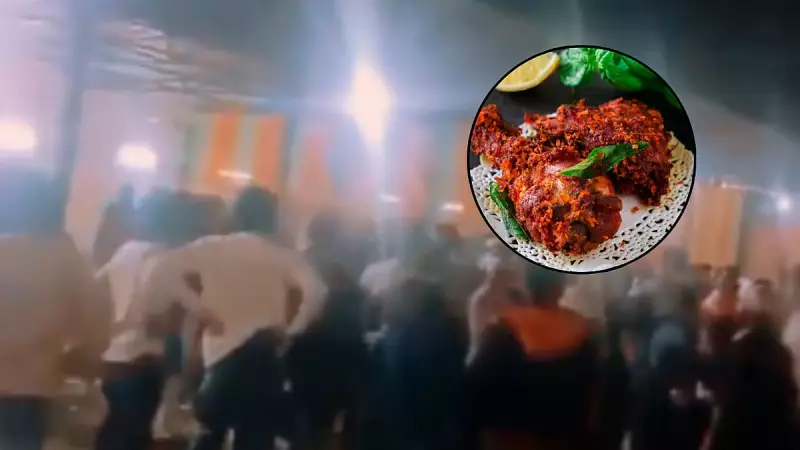Wedding Feast Turns Violent in UP: 15 Injured in Chicken Fry Brawl