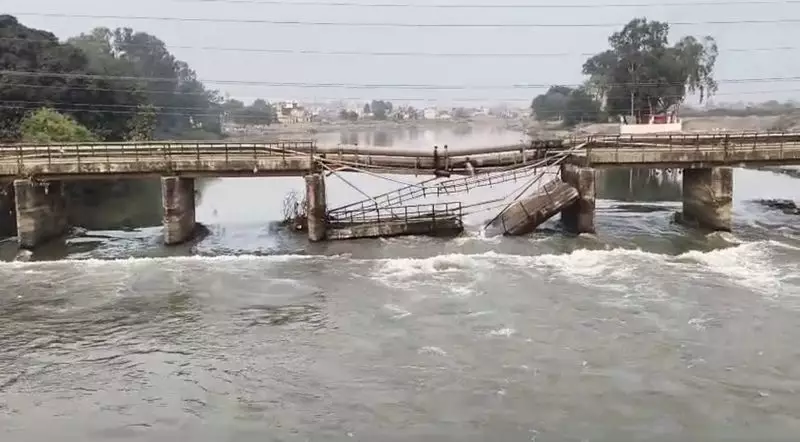 Yamunanagar's Collapsed Bridge to Be Completely Dismantled | Safety Concerns Prompt Urgent Action