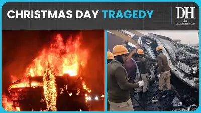 5 Killed, 21 Injured in Horrific Bus Fire Accident on Karnataka Highway