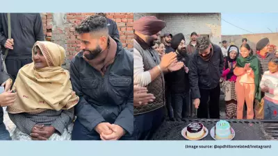 AP Dhillon Builds Homes for Punjab Flood Victims, Celebrates 33rd Birthday with Families