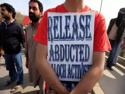 Balochistan Families Protest in Quetta Over Missing Relatives, Highlighting Human Rights Crisis