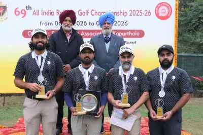 Banaras Team Wins All India Railway Golf Championship, RCF Kapurthala Runner-Up