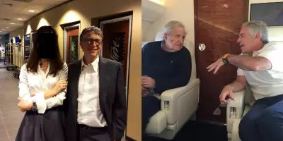 Bill Gates, Sergey Brin, Noam Chomsky in New Epstein Photos Released by Democrats