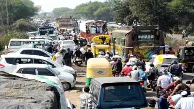 Chandigarh Traffic Chaos: Junction 26 Re-carpeting Snarls Peak-Hour Commute