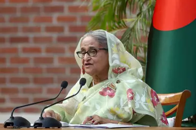 Ex-PM Sheikh Hasina Accuses Yunus Govt of Atrocities Against Non-Muslims in Bangladesh