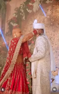 Indian Bride's Bold Bald Look Goes Viral, Redefines Bridal Beauty