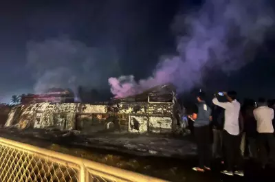 Karnataka Bus Fire: Eyewitnesses Recall Panic, Rescue Attempts After Accident