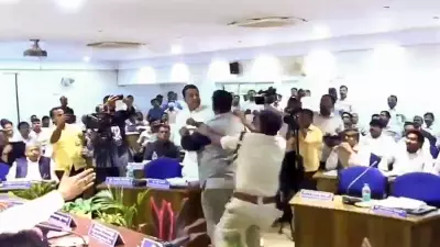 Karnataka: Union Minister Somanna, Congress Leaders Clash at Event; BJP & Congress MLAs Fight in Bidar