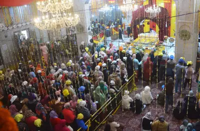 New Year 2024: Devotees Flock to Chandigarh's Religious Sites for Blessings