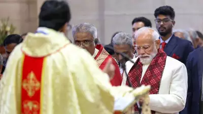 PM Modi Attends Christmas Prayers Amid Reports of Right-Wing Protests