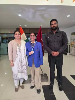 Priyanshi Wins Gold at Haryana State Taekwondo Championship 2024