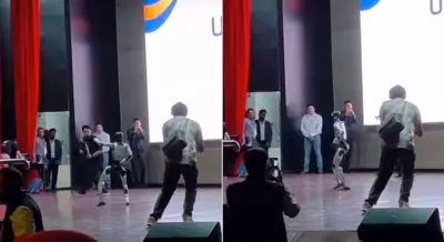 Robot vs Akshaye Khanna: Who Nailed the 'Fa9la' Dance at Techfest 2025?