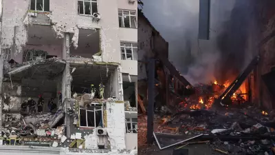 Russian Drone Strikes Hit Ukraine Ahead of Crucial Zelenskyy-Trump Talks