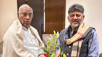 Shivakumar Meets Kharge Amid Karnataka Leadership Buzz