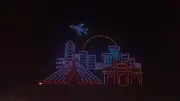 1,515 Drones Illuminate Navi Mumbai Sky Ahead of Airport's Historic Launch