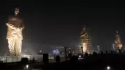 65-ft statues, lotus-shaped design: Inside Lucknow's Rs 230 crore Rashtra Prerna Sthal