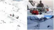 Army's Mono Rail Conquers 16,000 Ft to Supply LAC Posts