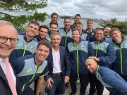 Australian PM Albanese Hosts Ashes Teams Ahead of Sydney Test