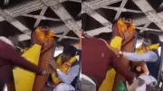 BJP MP Slaps Crane Operator Over Damaged Statue Garland in Madhya Pradesh - Congress Cries 'Power Intoxication'