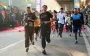 BSF DG Leads Historic Jammu Marathon, First Since Operation Sindoor